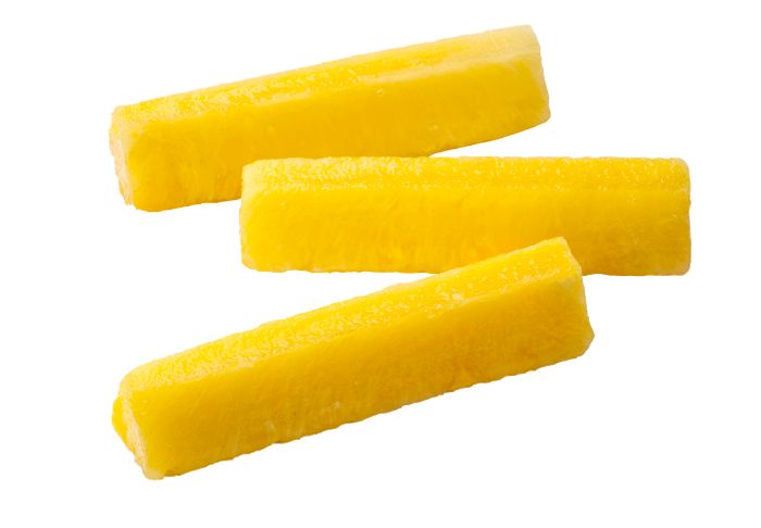 80 Gram frozen Pineapple stick