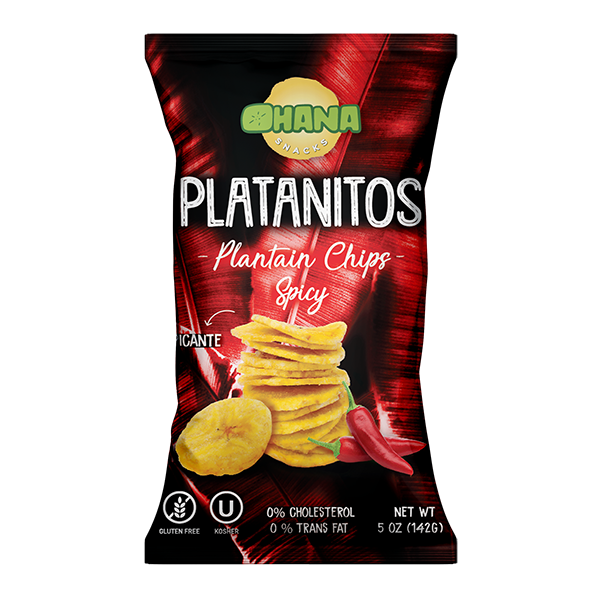 Plantain chips bags