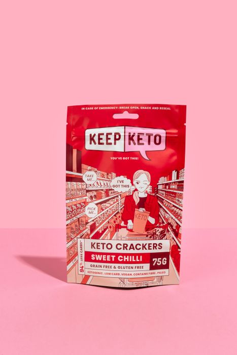 Keep Keto Sweet Chilli Crackers