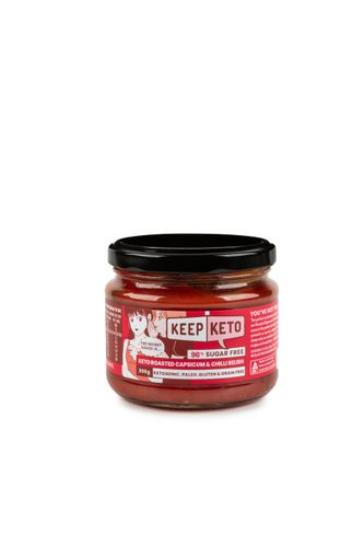 Keep Keto Roasted Capsicum & Chilli Relish
