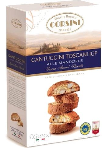 CANTUCCINI TOSCANI IGP ALLE MANDORLE  - 200G Gift box