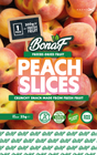 Bonaf Peach Slices Freeze Dried Healthy Snacks (Fruit)