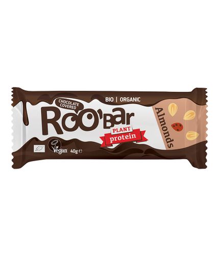 Roobar Organic Almond Protein Bar