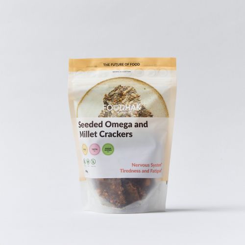 SEEDED OMEGA AND MILLET CRACKERS