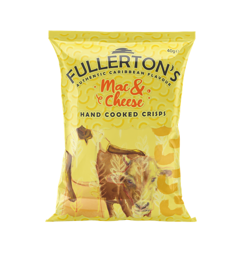 Fullerton's Crisps: Mac & Cheese Flavour