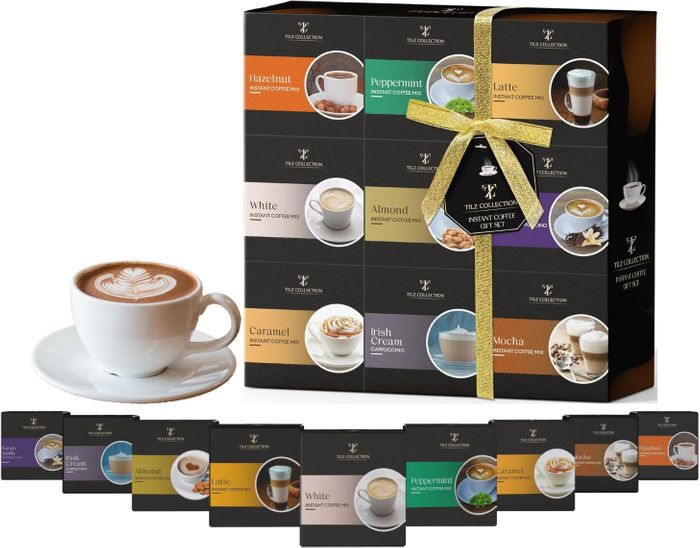 9 Flavoured Instant Coffee Sachet