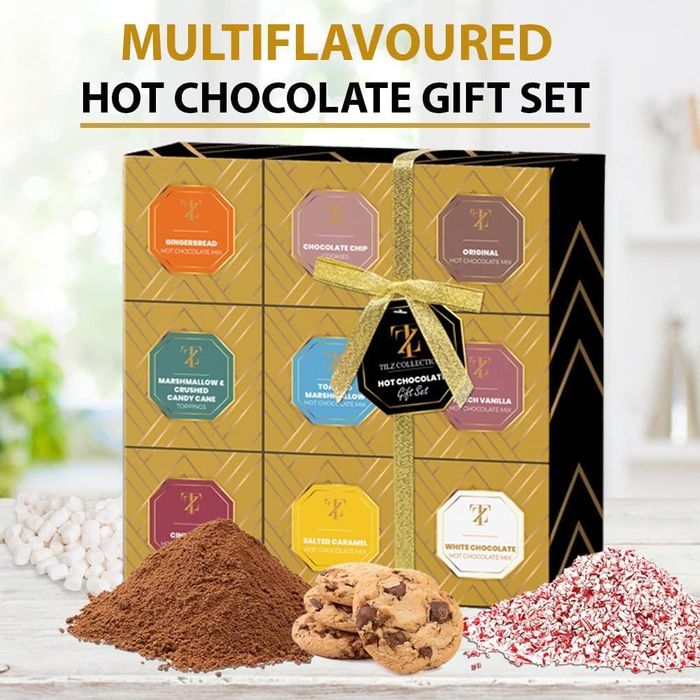 9 Pack Hot Chocolate Gift Set IFE, International Food & Drink Event 2025