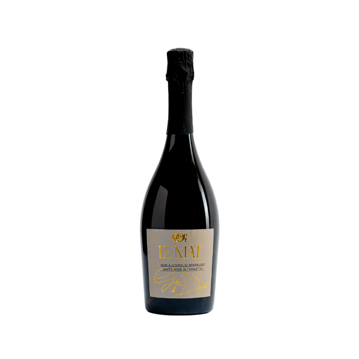 Le Mat, Garden of Delight, Non Alcoholic Sparkling Wine Alternative, White, 750 ml.