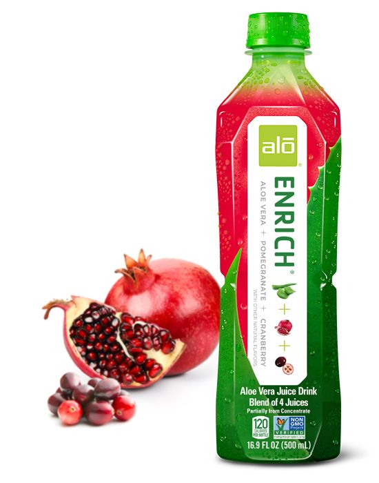 ALO ORIGINAL ENRICH (ALOE VERA + POMEGRANATE + CRANBERRY)