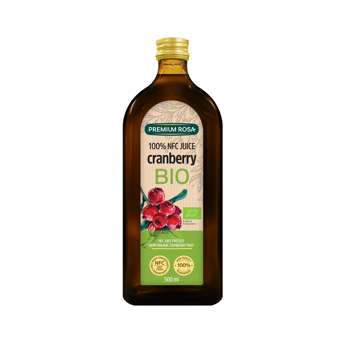 ORGANIC CRANBERRY JUICE 500 ML