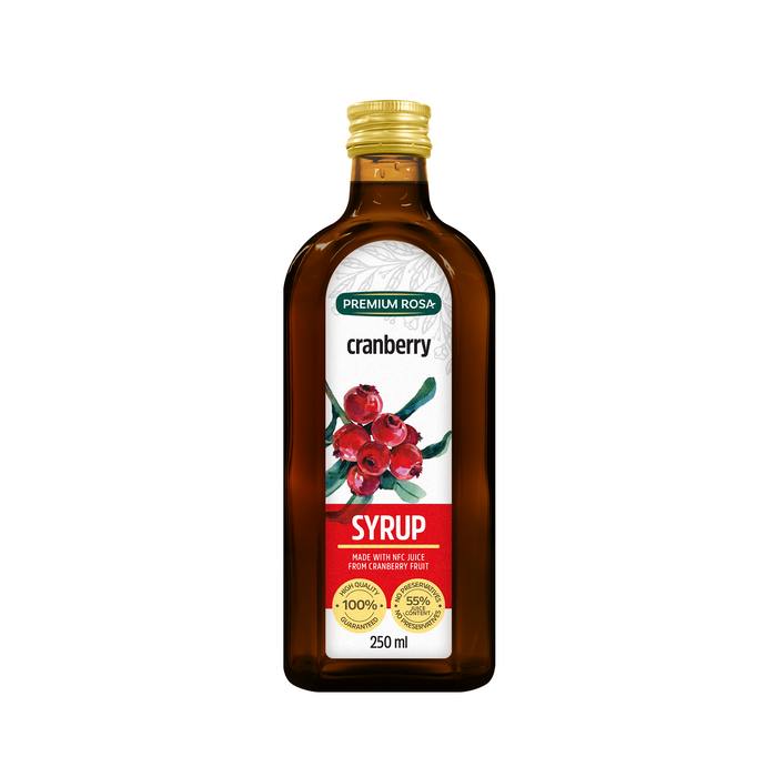 CRANBERRY SYRUP 250 ML