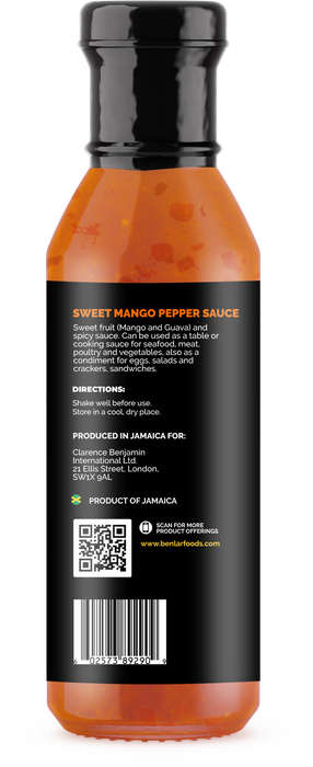 BENLAR SWEET MANGO  & GUAVA PEPPER SAUCE