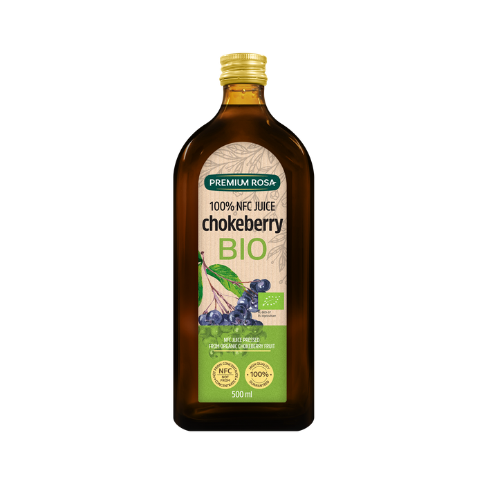 ORGANIC CHOKEBERRY JUICE 500 ML