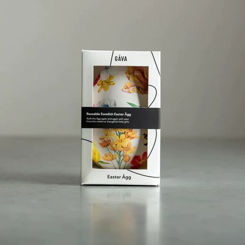 Gåva Gifting - Reusable easter egg (tin) - With chocolate truffles
