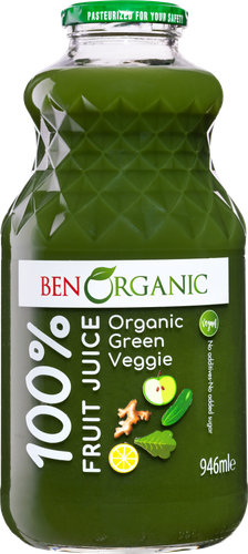 Ben Organic Green Veggie Juice