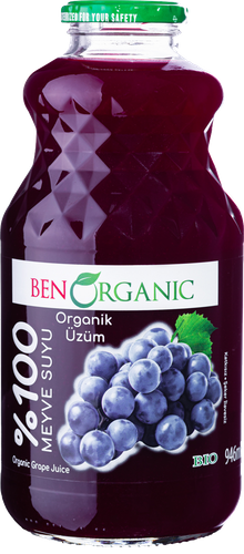 Ben Organic Black Grape Juice