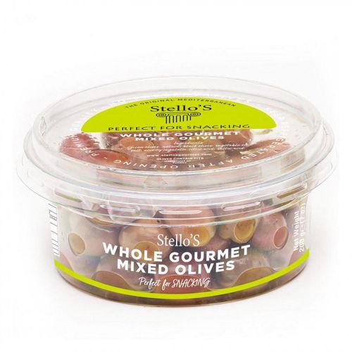 Stellos Whole Gourmet Mixed Olives