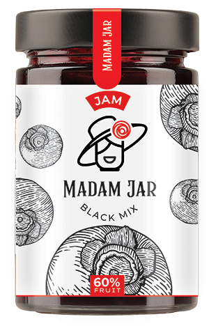 Black Mix Jam - Madame Jar - Flora