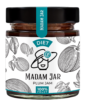 Diet Plum Jam  - Madam Jar - Flora