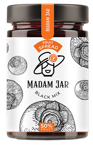Fruit Spread Black Mix - Madam Jar - Flora