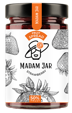 Strawberry Fruit Spread - Madam Jar - Flora