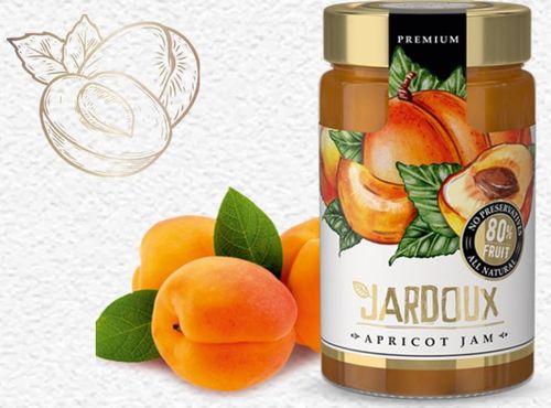 Jardoux Premium Apricot Jam - Stanic