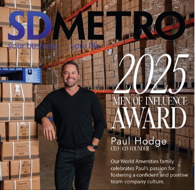 Paul Hodge, World Amenities’ CEO, named a 2025 Men of Influence