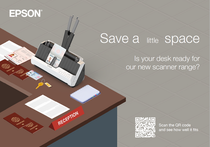 Discover Epson's new range of compact desktop scanners