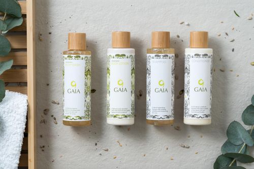 GAIA  Skincare Amenities Range