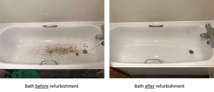 Bathtub, shower tray and upholstery maintenance specialists