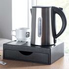 Room Tray with Drawer & Kettle Base