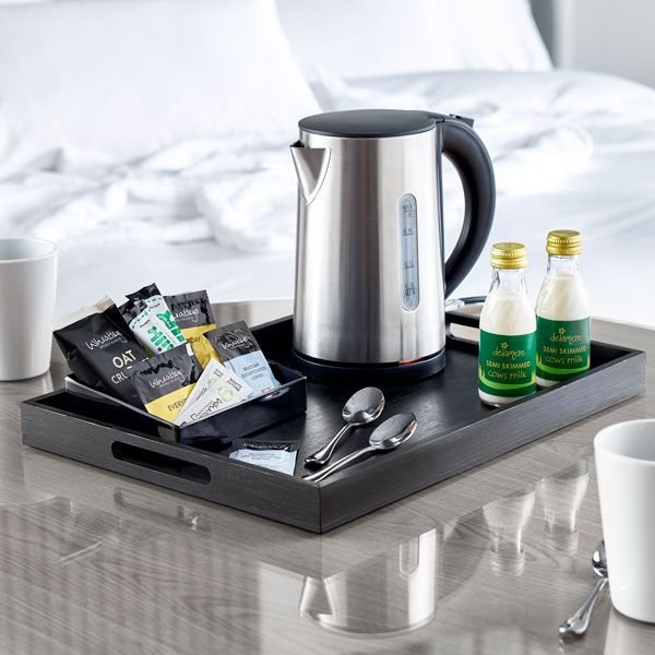 Black Bamboo Room Tray