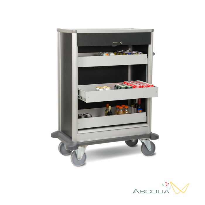 Aslotel - Ascolia Minibar Restocking Trolleys