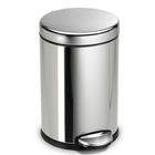 4.5L round pedal bin