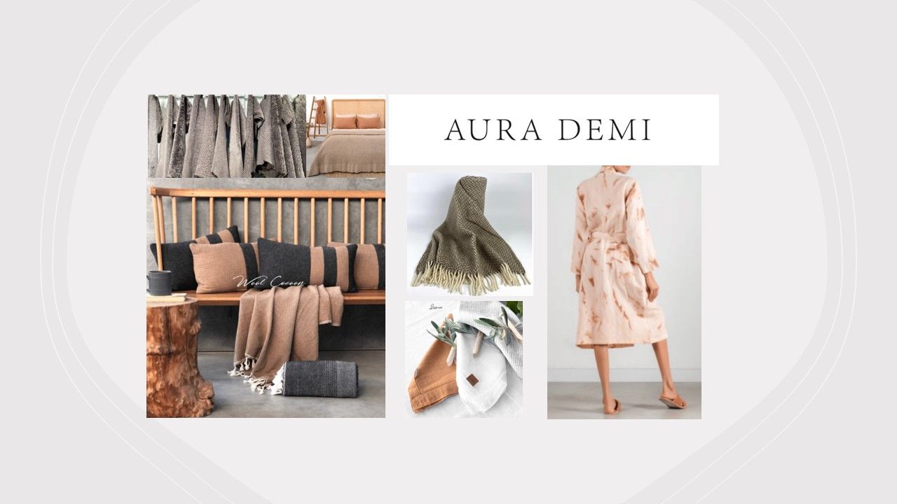 AURA DEMI – Luxury Linen and Bedding