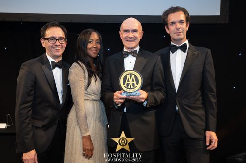 UK's finest hotels and restaurants celebrated at the AA Hospitality Awards 2024