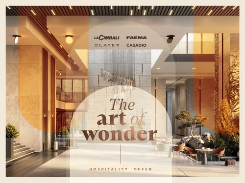 Cimbali Group debuts at Independent Hotel Show 2024 with brands La Cimbali, Faema and Casadio