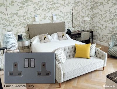 HAMILTON'S LAUNCHES NEW 'GRAY' PLATE FINISHES AND USB CHARGING DEVICES AT IHS21