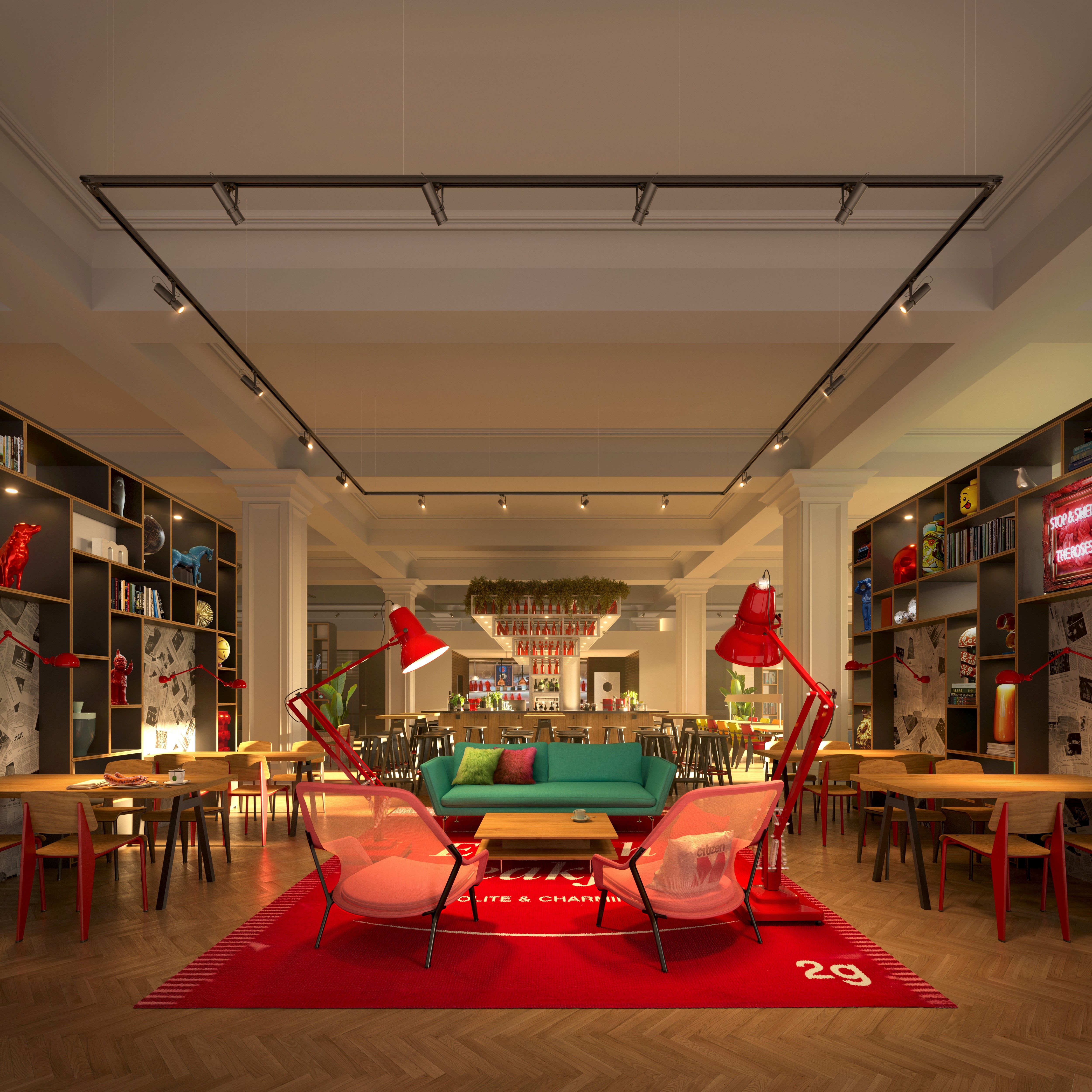 CitizenM Living Room