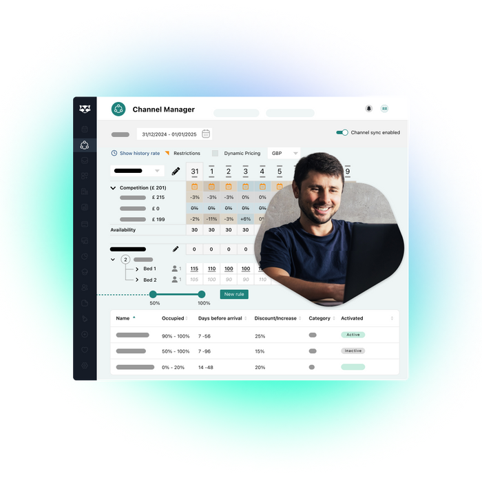Hotel Management System (Property Management, Channel Manager, Booking Engine, Reports)