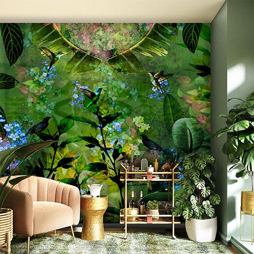 Pure Nature Mural  & Repeat Wallpaper Design