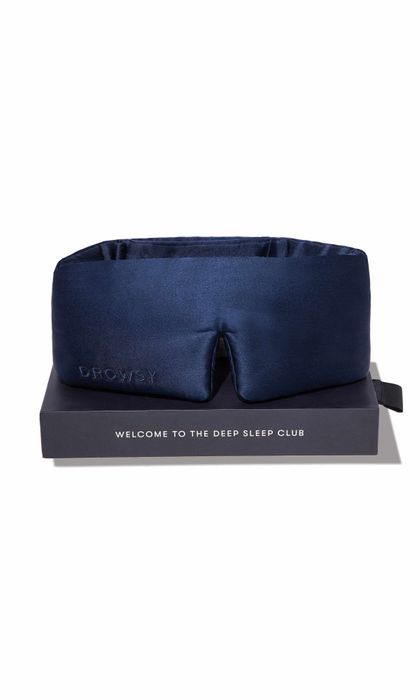 Midnight Blue Silk Sleep Mask