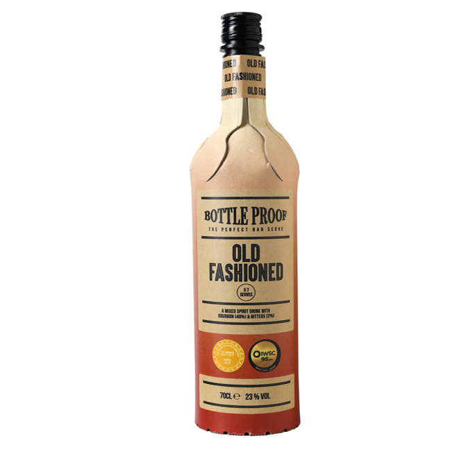 Bottleproof Cocktails Paper bottles