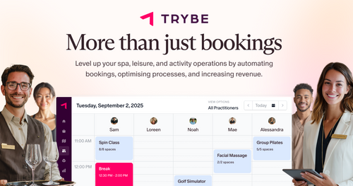 TRYBE - The All-in-One Booking & Operations Platform for Spa, Leisure & Activities
