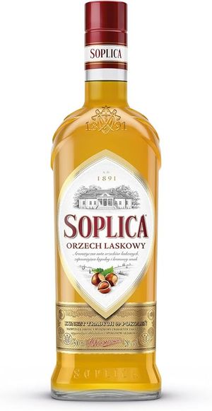 SOPLICA HAZELNUT VODKA LIQUEUR 28% ABV