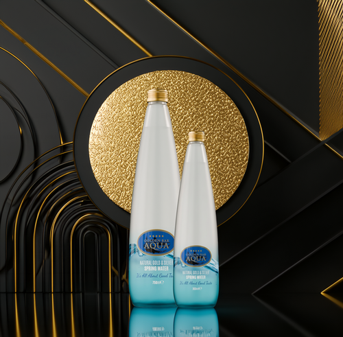 Golden Bar Aqua Natural Spring Water