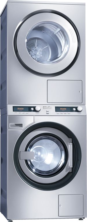 Miele Professional washer-dryer stack 9KG cotton wash and dry in only 81 minutes
