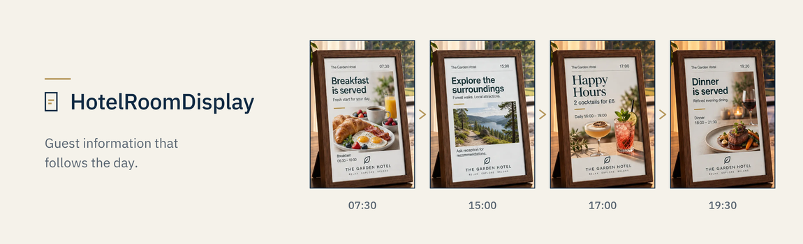 Cover image - Hotel Room Display