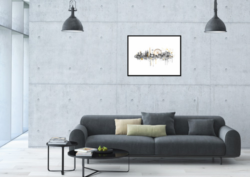 Summer Thornton cityscapes at The Art Group