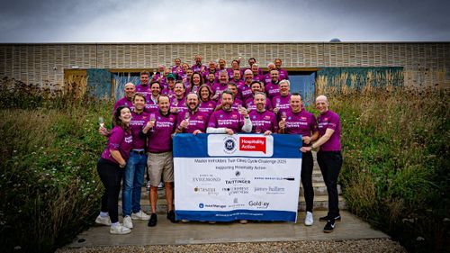 Master Innholders charity cycle ride raises over £135,000 for Hospitality Action